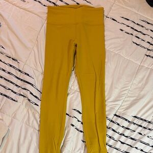 Athleta Women's Yellow Leggings